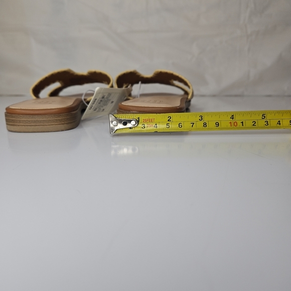 Helena Whipstitch Slide Sandals Elegant Sandals Coquette - A New Day Size Vary - Picture 10 of 16